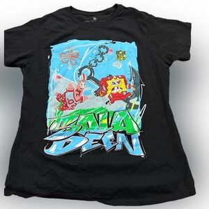 Women’s Junk Food NFL SpongeBob x King Saladeen T-shirt